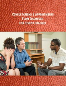 Consultations & Appointments Form Organiser for Stress Coaches